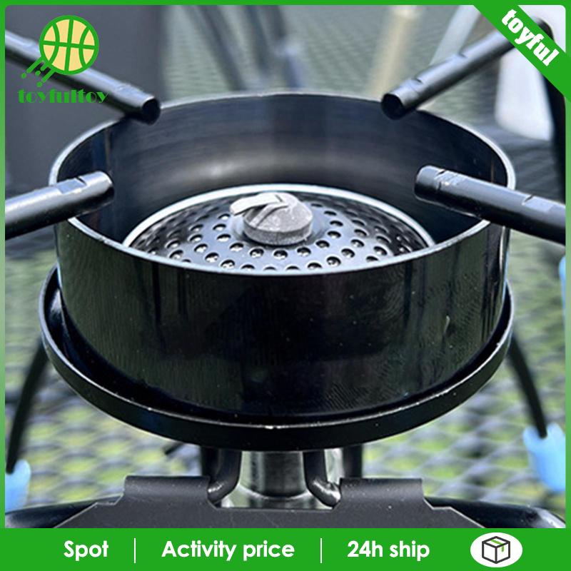 Giá Đỡ Tròn Bằng Thép Không Gỉ Chắn Gió Cho Cắm Trại