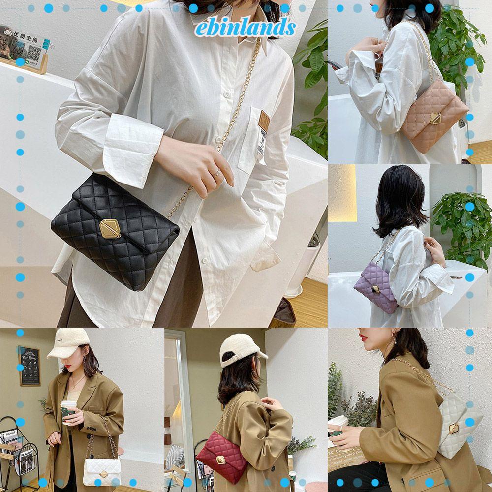 EBINLANDS Túi Đeo Hông Bằng Da PU Thời Trang Cho Nữ