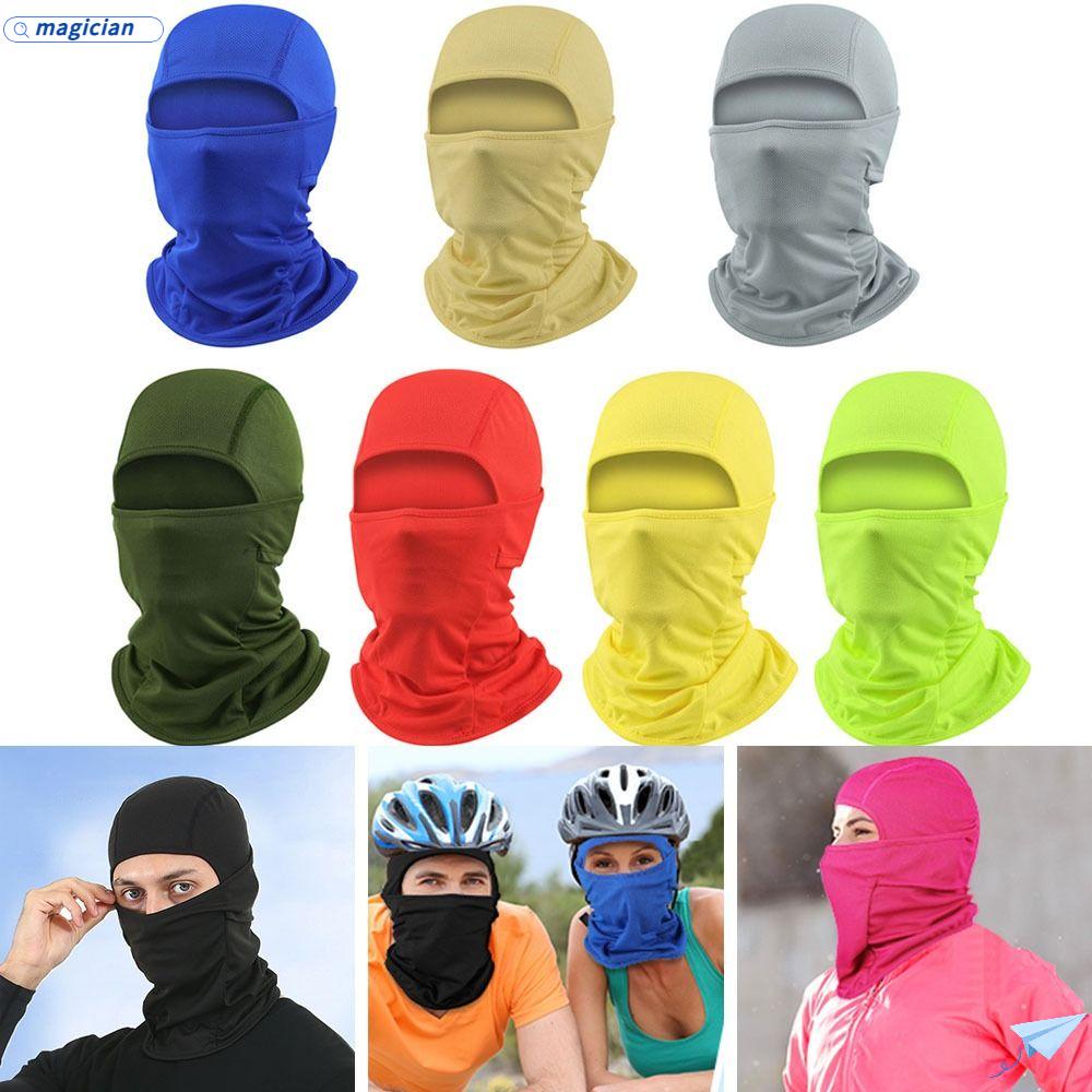 MAG Mũ Lót Bảo Vệ Mặt Thoáng Khí Chống Nắng Tiện Dụng Khi Đi Xe Đạp Ốp