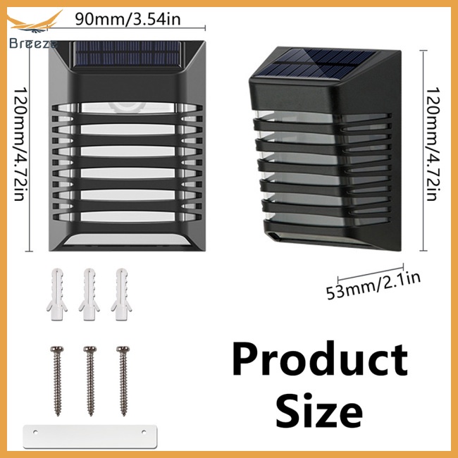 Đèn Led Năng Lượng Mặt Trời Tự Động Bật / Tắt Chống Thấm Nước Tiết Kiệm Năng Lượng Trang Trí Sân Vườn