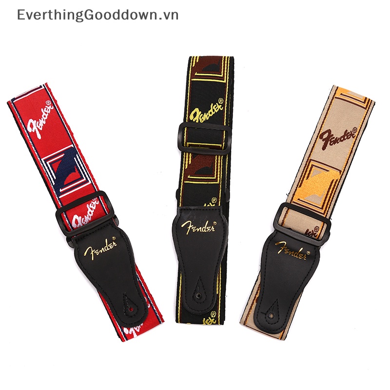 Dây Đeo Bằng Da Có Thể Điều Chỉnh Cho Đàn Guitar Điện Acoustic