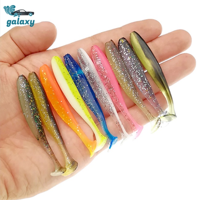 Galaxy Set 100 Mồi Giả Nhử Cá 2g / 7cm Bằng Nhựa Mềm