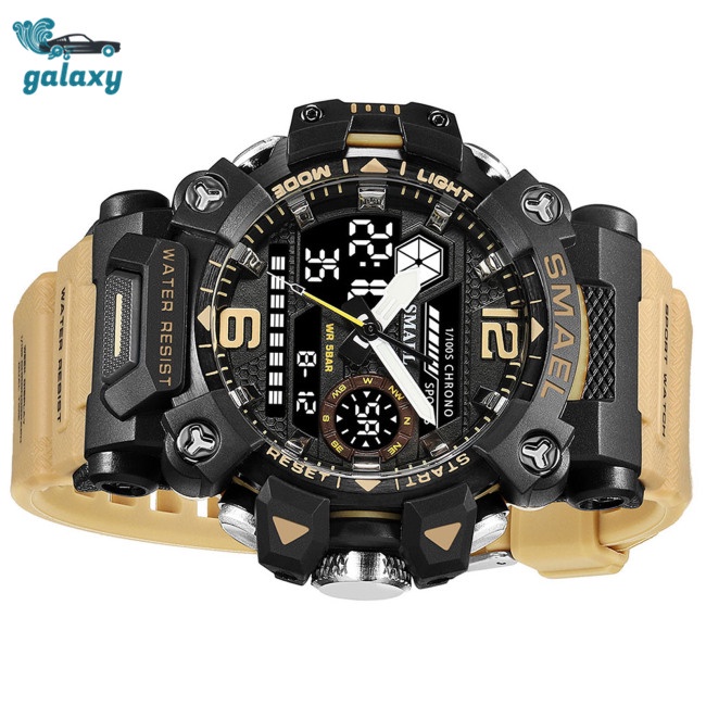 Galaxy Đồng Hồ Điện Tử Đa Năng Chống Thấm Nước 50m Màn Hình Led 8072