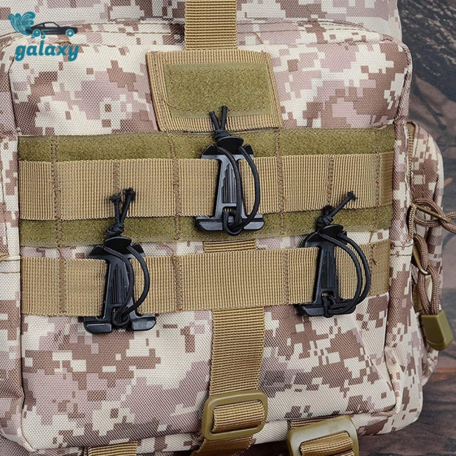 Set 10 Kẹp Giữ Dây Đàn Hồi Cho Ba Lô Molle galaxy