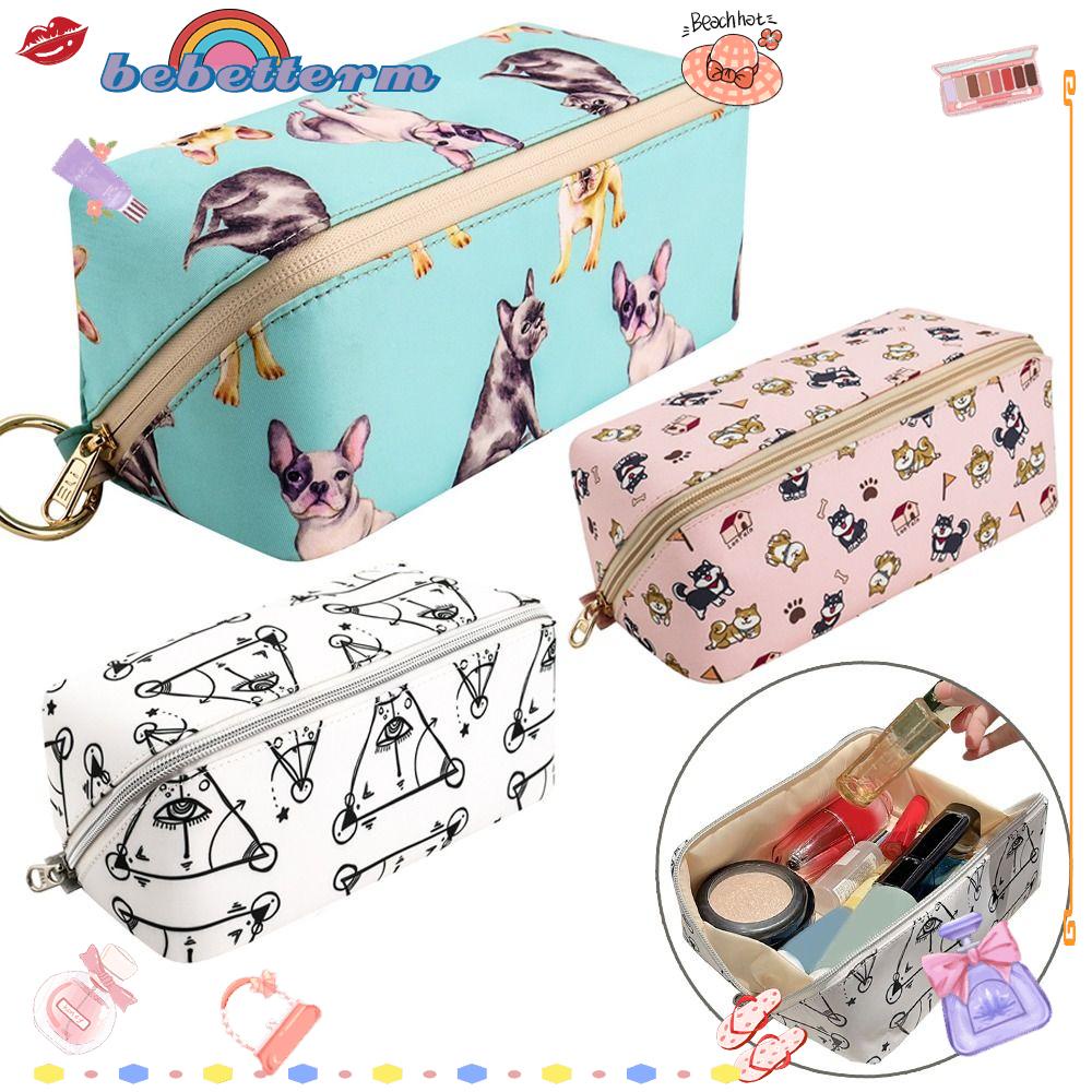 BEBETTERM Túi Đựng Mỹ Phẩm Cỡ Lớn Thiết Kế Hình Vuông Tiện Lợi Chất Lượng