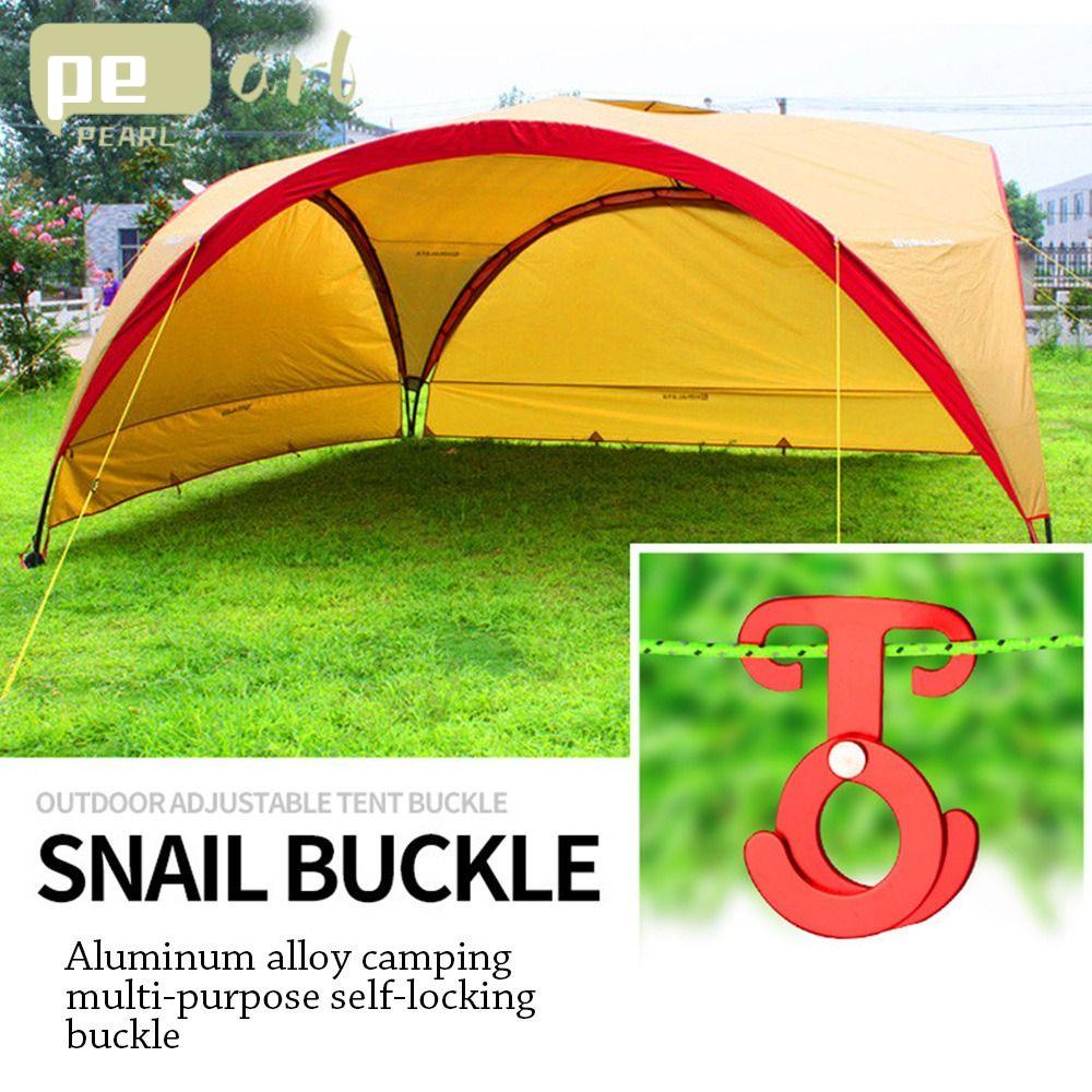 PEARLVN Set 3 Móc Khóa Dây Lều Trại Chữ O Siêu Nhẹ Tiện Dụng