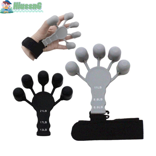 Dụng Cụ Luyện Tập Ngón Tay 6 Mức Độ Bằng Silicone Tiện Dụng