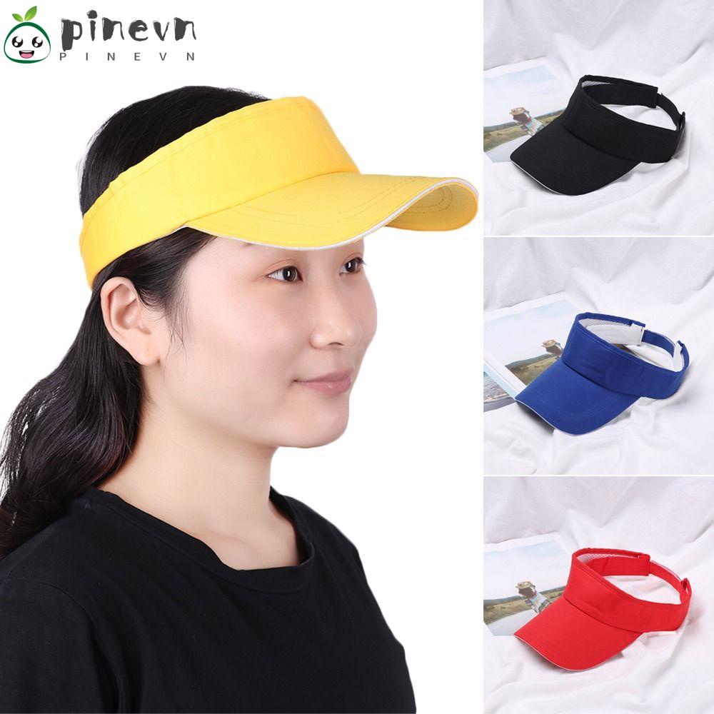 PINEVN Mũ Lưỡi Trai Thể Thao Chống Nắng Hở Chóp Có Thể Điều Chỉnh