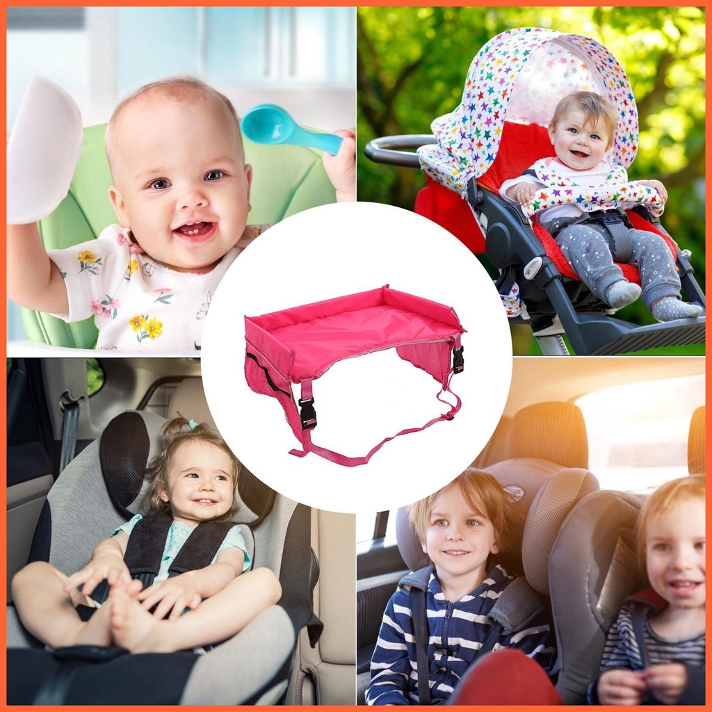Khay Đựng Đồ Chơi Cho Bé Gắn Ghế Ngồi Xe Hơi Tiện Dụng