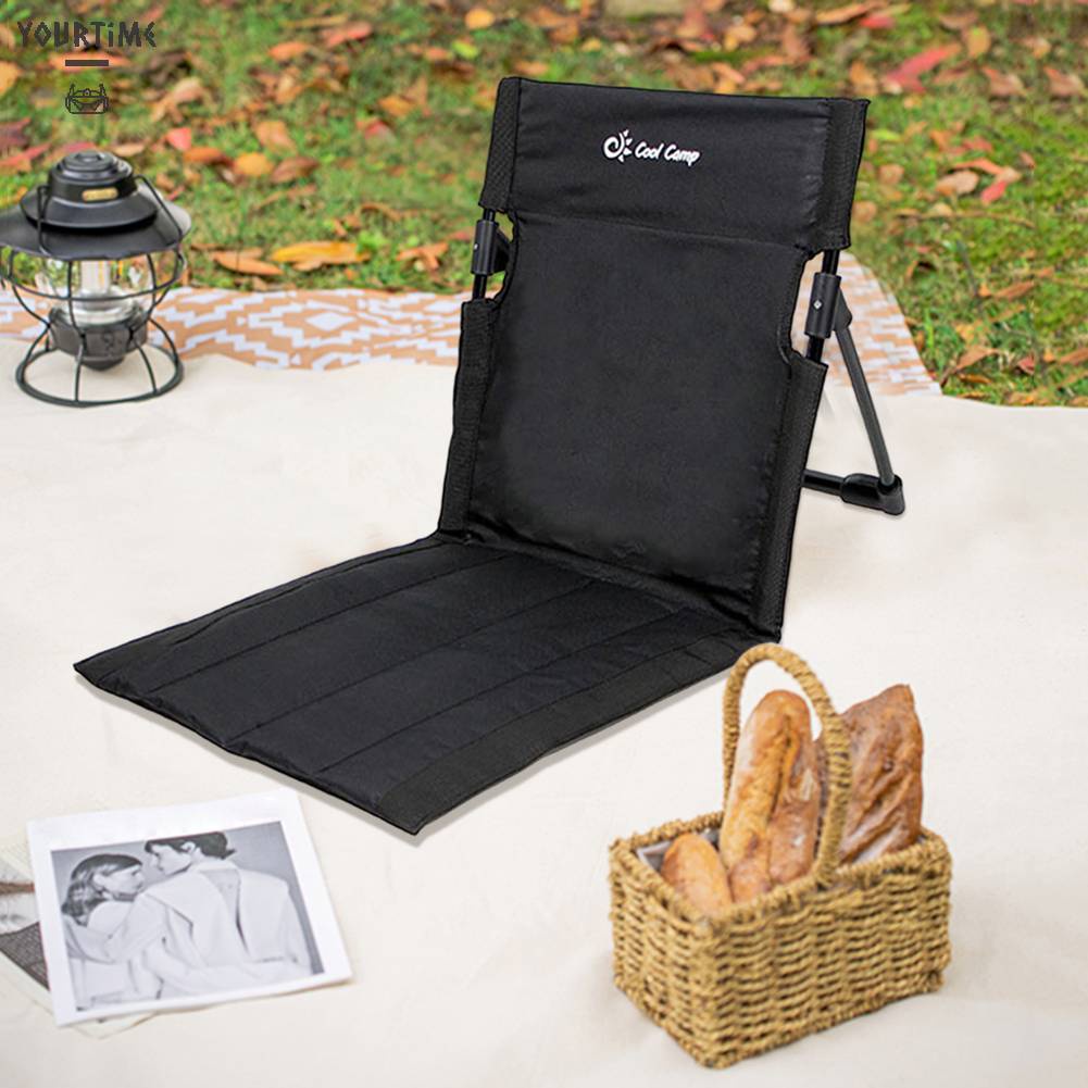 Đệm Tựa Lưng Cắm Trại Khung Hợp Kim Nhôm Có Thể Gấp Gọn Tiện Dụng