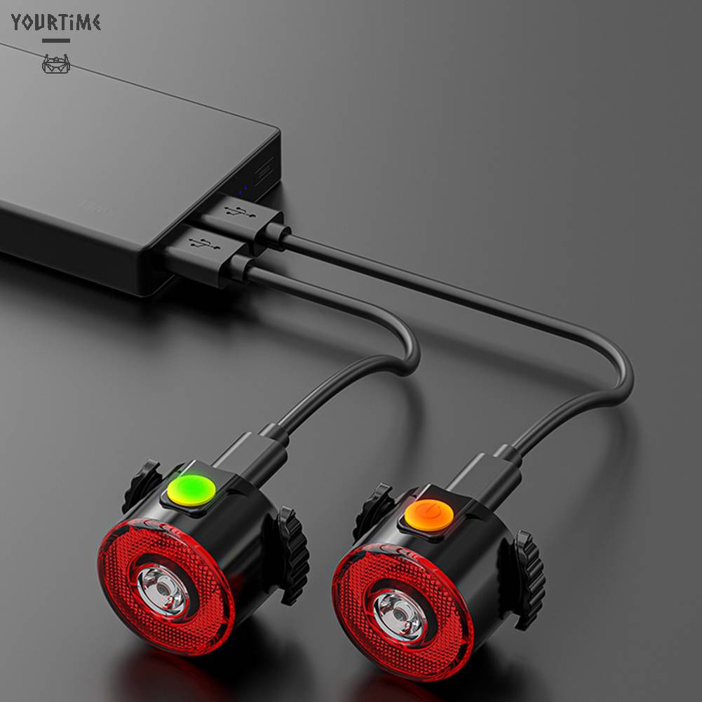 Đèn LED Chiếu Hậu Cho Xe Đạp 30LM 250mAh 7 Chế Độ Sáng, Chống Thấm Nước