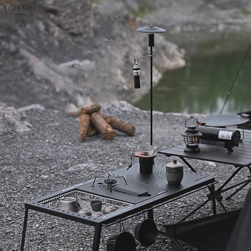 Giá Đỡ Đèn Cắm Trại Bằng Hợp Kim Nhôm Tháo Rời Được