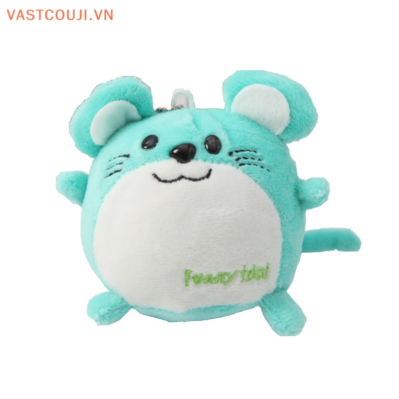 Móc Khóa Hình Búp Bê VASTJI Nhồi Bông Mini Dễ Thương