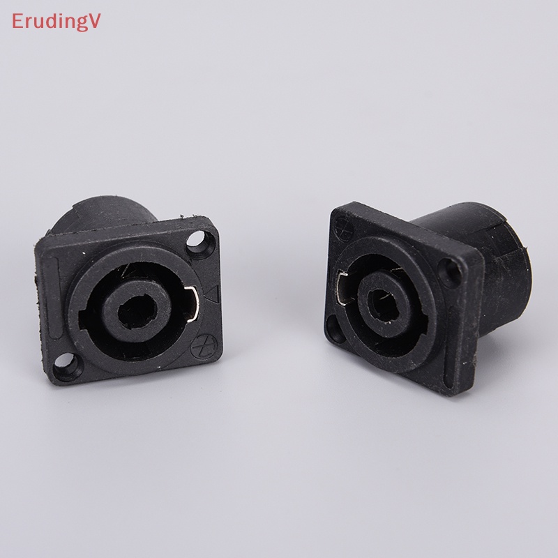 Set 10 Ổ Cắm Âm Thanh 4 Chấu Nối Dây Cáp Tương Thích Với jack Cắm