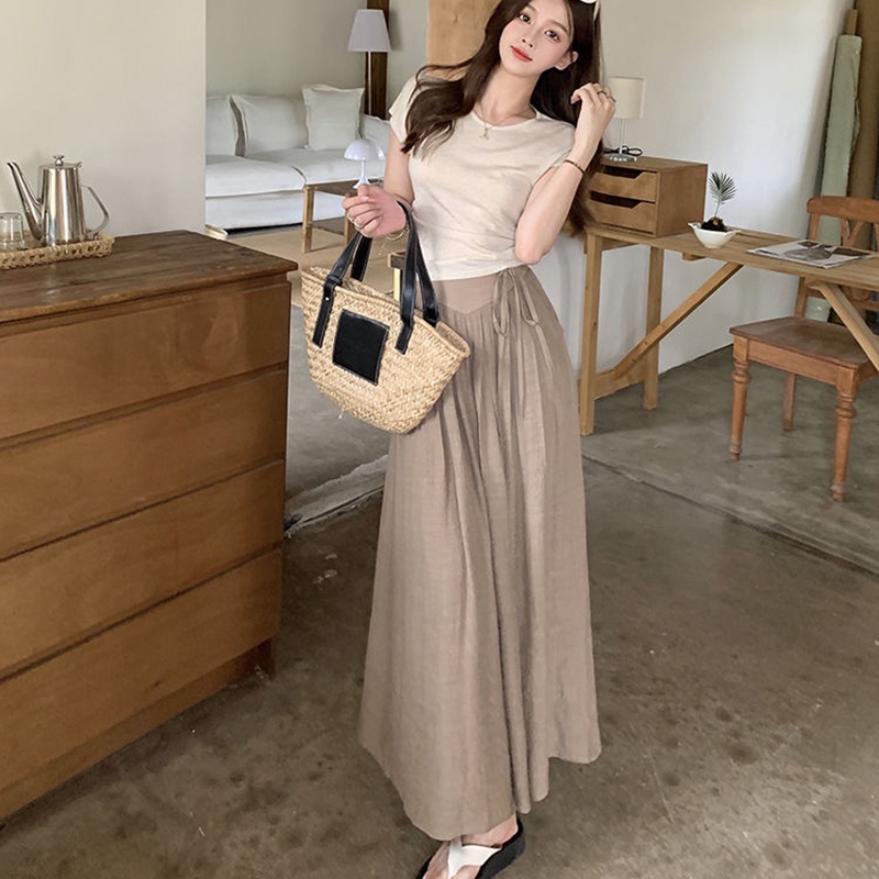 Quần Dài Lưng Cao Co Giãn Thời Trang Cho Nữ