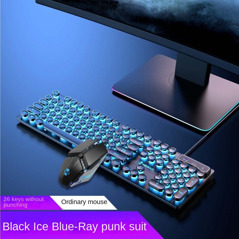 Bộ Bàn Phím Và Chuột Chơi game Có Dây Phát Sáng