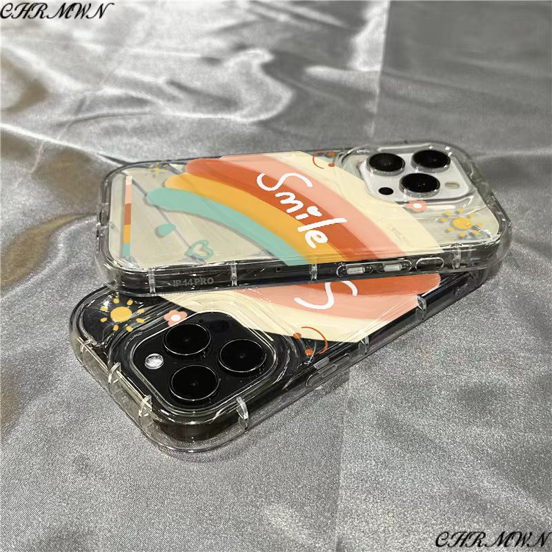 Bọt Biển Hình Vuông Nhỏ Màu Cầu Vồng 2YN1 Đa Năng 2YN1 Cho Apple Rainbow-FLPlus