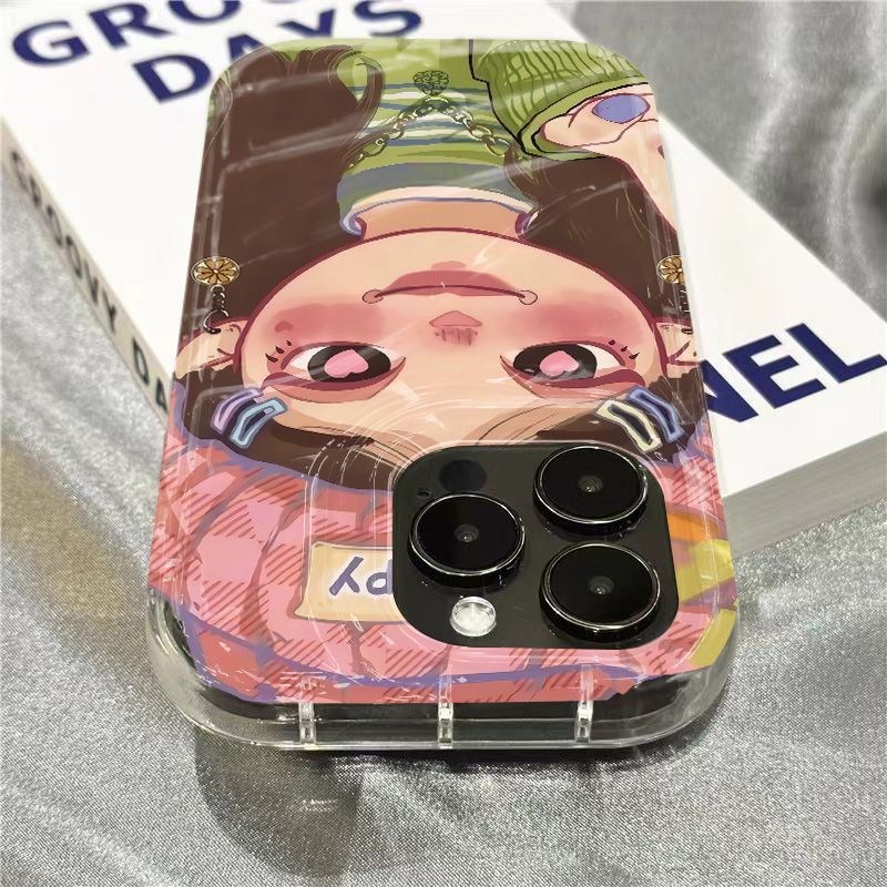 Ốp Điện Thoại Mềm Trong Suốt In Hình Cô Gái Cổ Điển Cho Iphone 14Promax 1312 / 11 7 / 8plus xr / sins TPTA