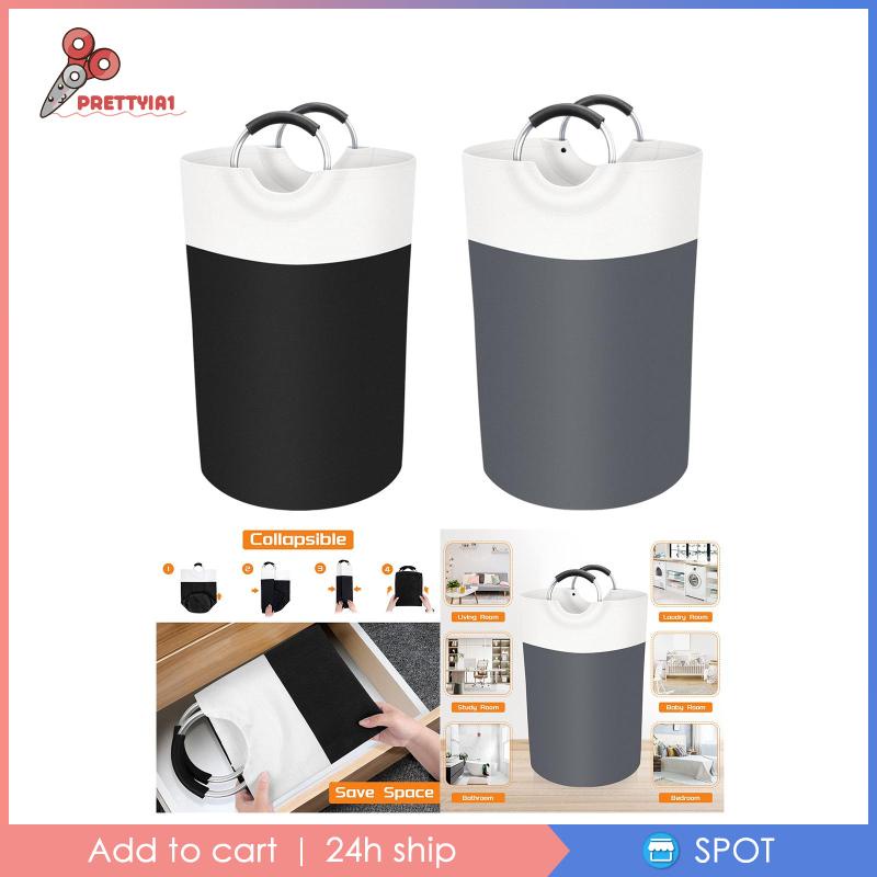 [Prettyia1] Giỏ Đựng Đồ Giặt / Đồ Chơi Có Thể Gấp Lại Cho Phòng Khách / Phòng Chơi