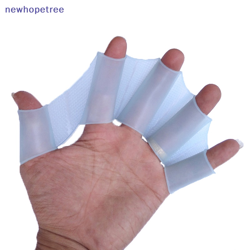 Găng Tay Có Màng Silicone Hỗ Trợ Tập Bơi Lặn