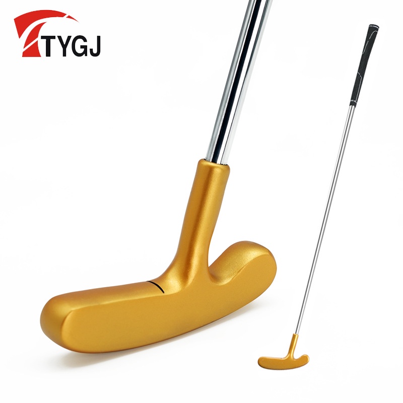 Ttygj Golf Putter Hai mặt có thể đánh bóng Tay trái và phải Tay cầm điều chỉnh đa năng Câu lạc bộ tập thể dục nam và nữ