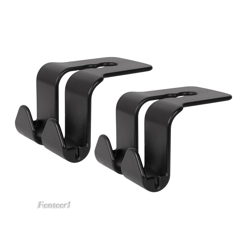 Set 2 Móc Treo Đồ Gắn Lưng Ghế Xe Hơi SUV Fenteer1 Tiện Dụng