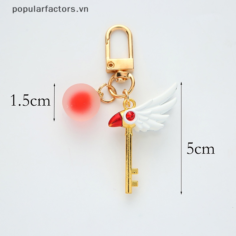 Móc Khóa Hình Hoa Anh Đào Nhiều Kiểu Dáng Dễ Thương