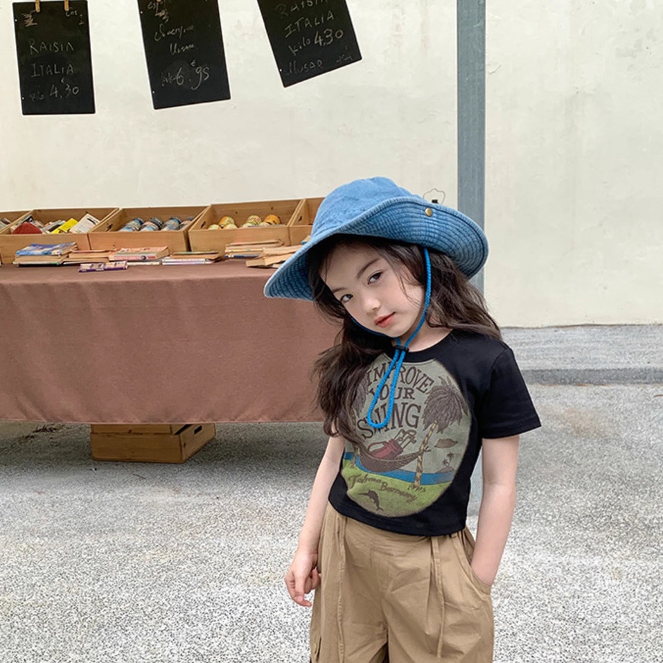 Áo Thun Ngắn Tay Phong Cách Hàn Quốc Năng Động Trẻ Trung Dành Cho Nữ