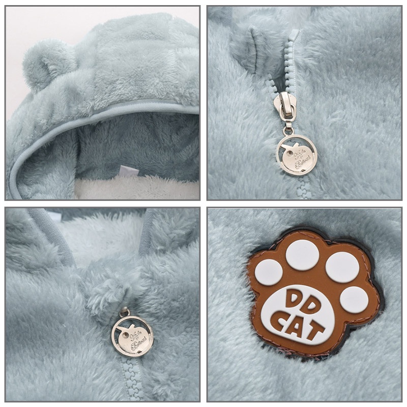 Áo Khoác cotton Lót Nhung Giữ Ấm Thời Trang Thu Đông Phong Cách Hàn Quốc Cho Mẹ Và Bé