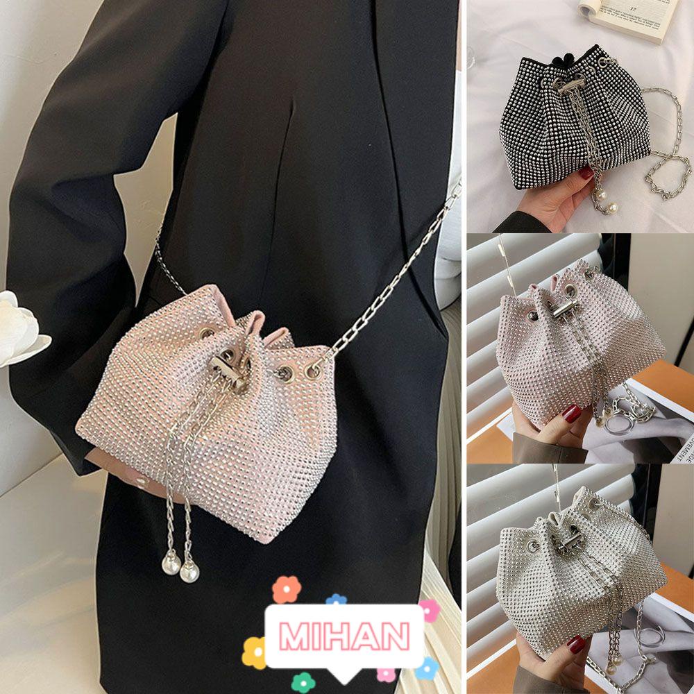 MIHAN1 Túi Đeo ChéO ĐíNh Đá Sang TrọNg Cho Nữ