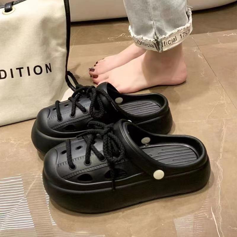 FEIJIANU dép Cross dép sandal nữ giày đi biển đáng yêu thoải mái 29Z23072119