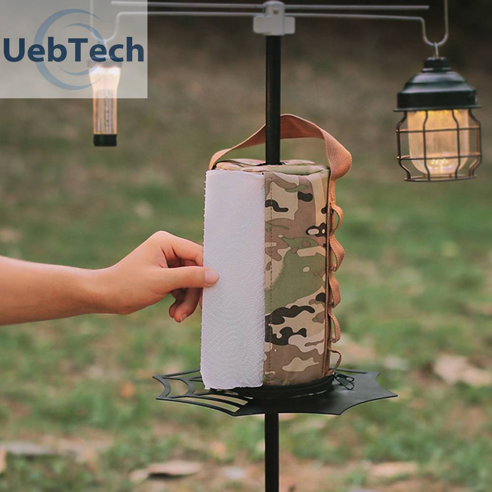 Hộp Đựng Giấy Cuộn Bằng Polyester Tiện Dụng Mang Theo Du Lịch Cắm Trại