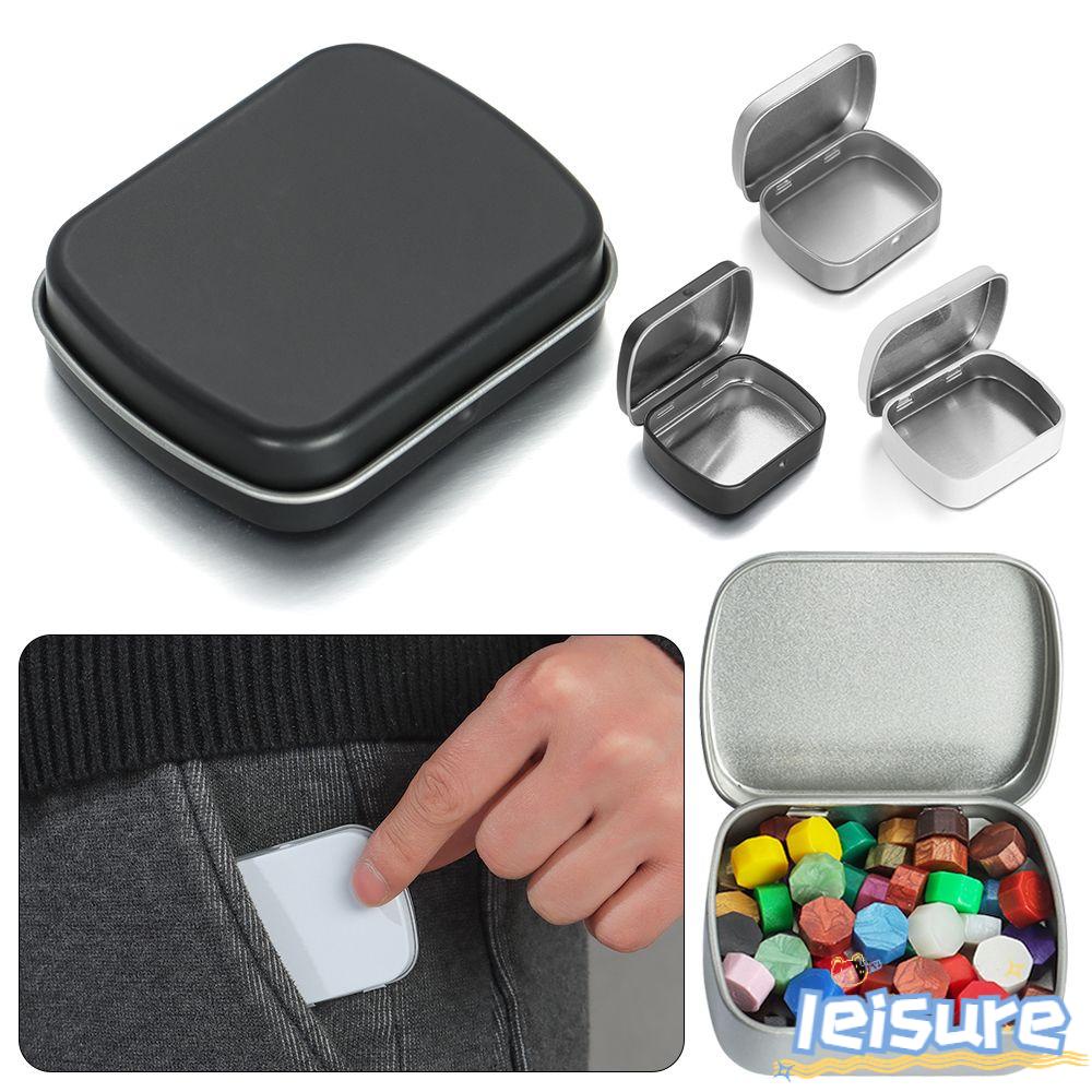 LEISURE Hộp Sắt Nắp Lật Đựng Trang Sức Hình Chữ U Sắp Xếp Gọn Gàng