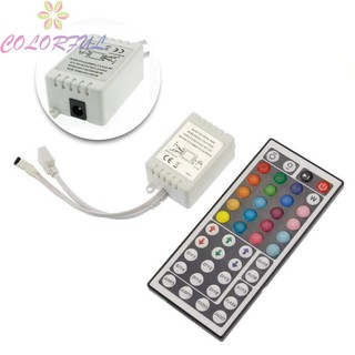 【COLORFUL】Remote Controller 44 Keys IR Energy Efficient RGB Control Box Strip Light