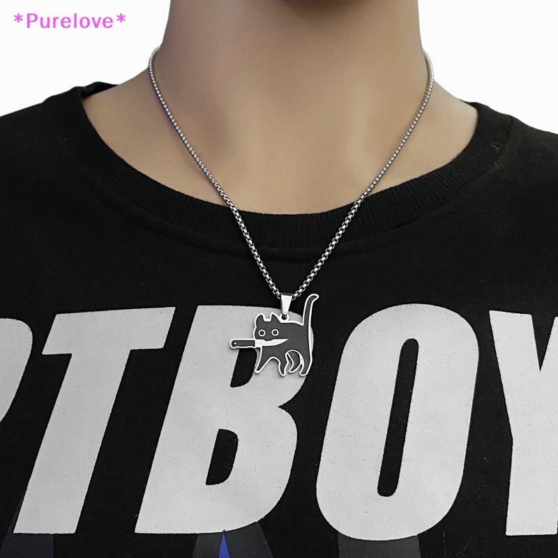 Vòng cổ Mặt Mèo Pochita Hóa Trang Nhân Vật Anime Dễ Thương Cho Nam Và Nữ Mới