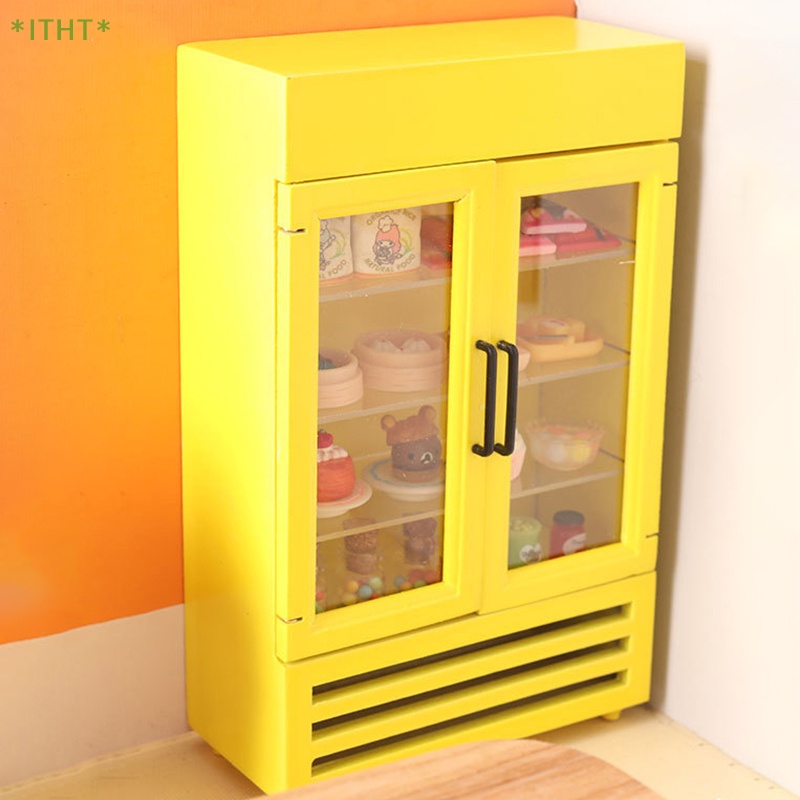 Mô Hình Tủ Lạnh Mini Hai Cửa Trang Trí Nhà Búp Bê Mới