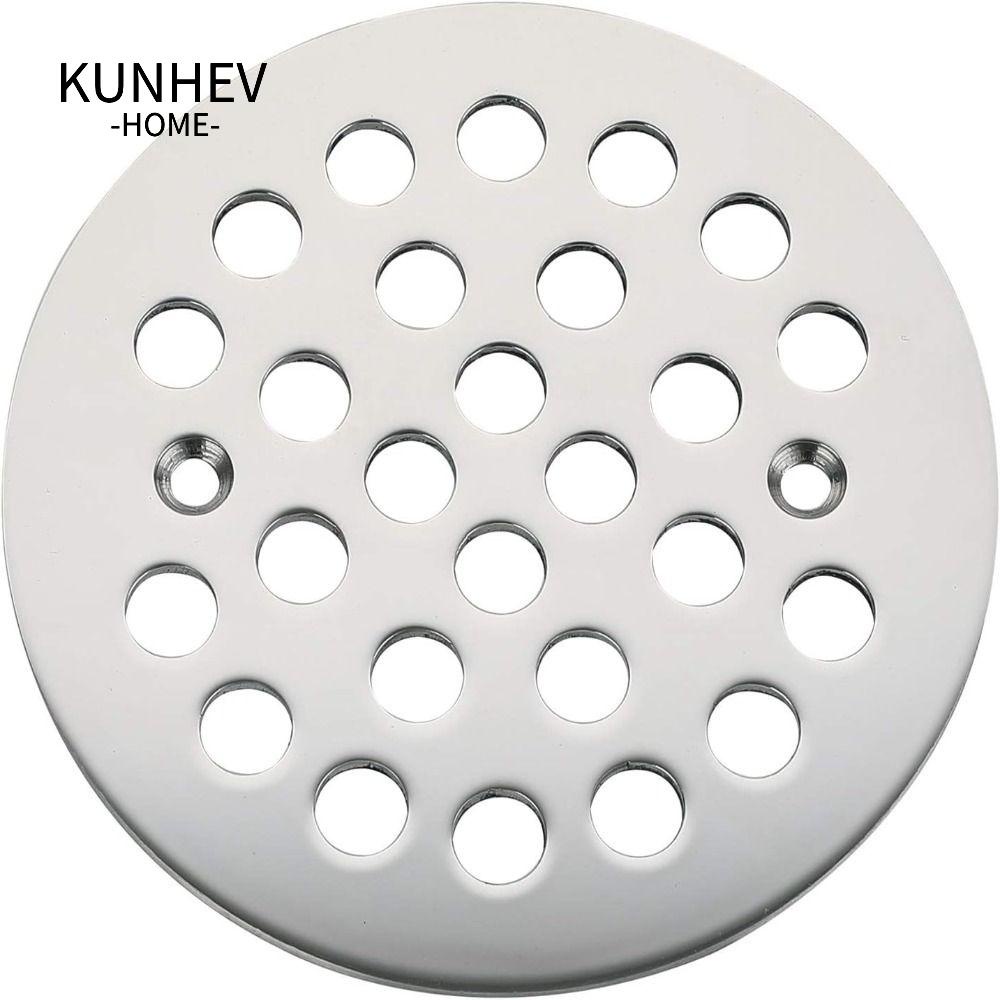 KUNHEV Vỏ Bọc Cống Thoát Nước Sàn Nhà Hình Tròn Kích Thước 4-1 / 4Inch Thay Thế Tiện Dụng Cho Gia Đình