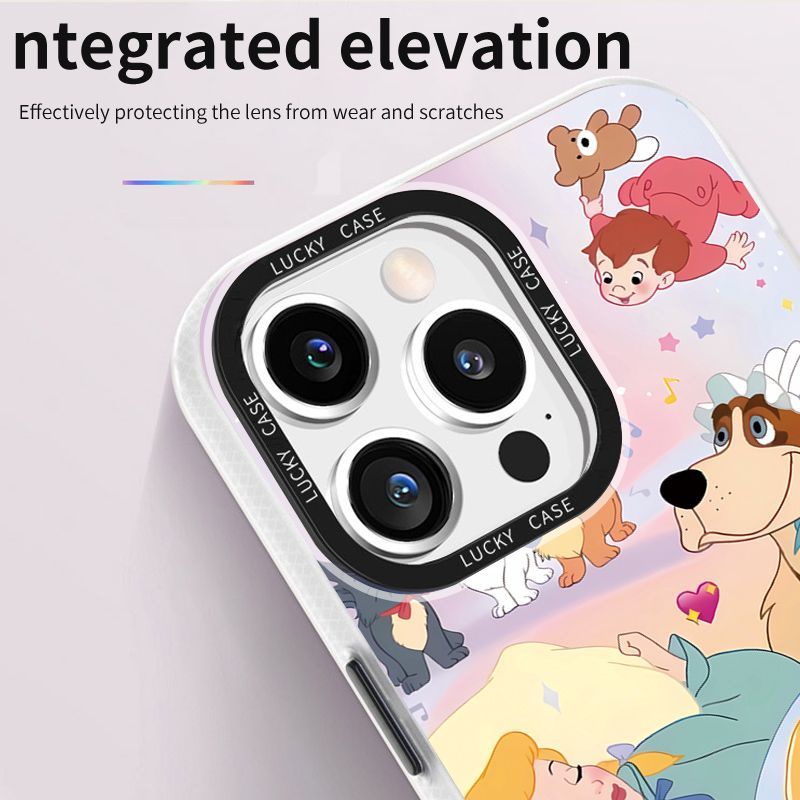 Ốp Điện Thoại Màu Laser Họa Tiết Công Chúa Alice Dễ Thương Cho Iphonexr128Plus 1314 J1EH