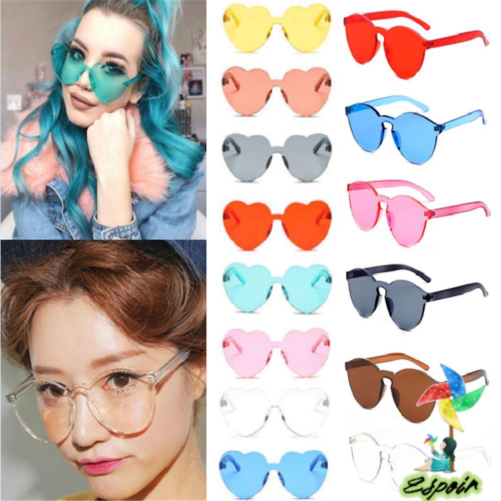 ESPO Kính Mát Gọng Trái Tim Thời Trang