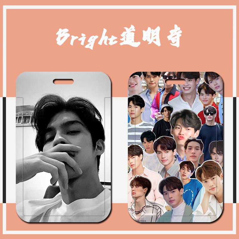 Ví Đựng Thẻ ID / Thẻ ID Họa Tiết Hoạt Hình Anime Thái Lan F4 Sáng Tùy Chỉnh Cho Học Sinh /