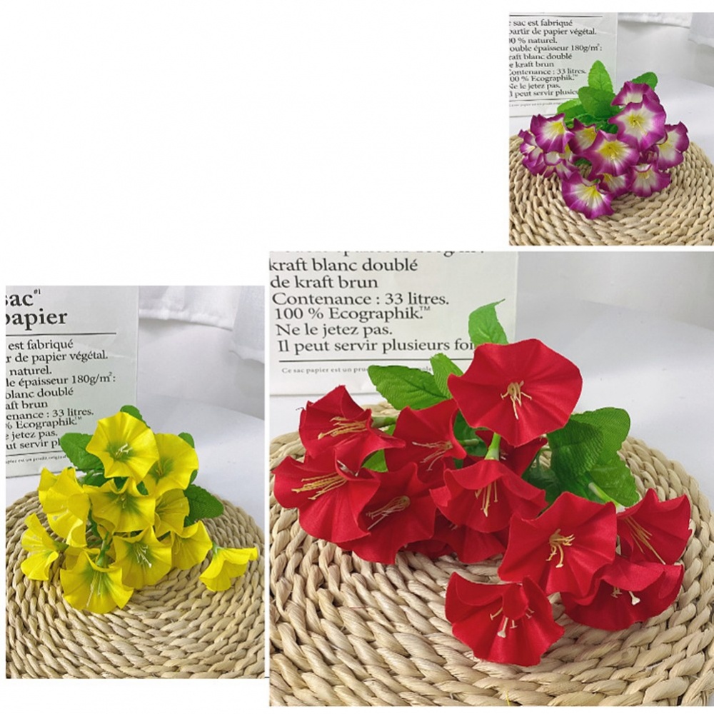 Bó Hoa Nhân Tạo 35CM Trang Trí Tiệc Cưới
