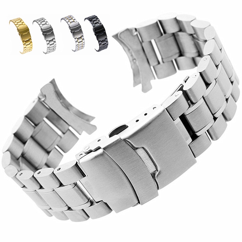 Dây Đồng Hồ Thay Thế 5 Trong 1 2 Trong 1 18mm 20mm 22mm 24mm Bằng Thép Không Gỉ