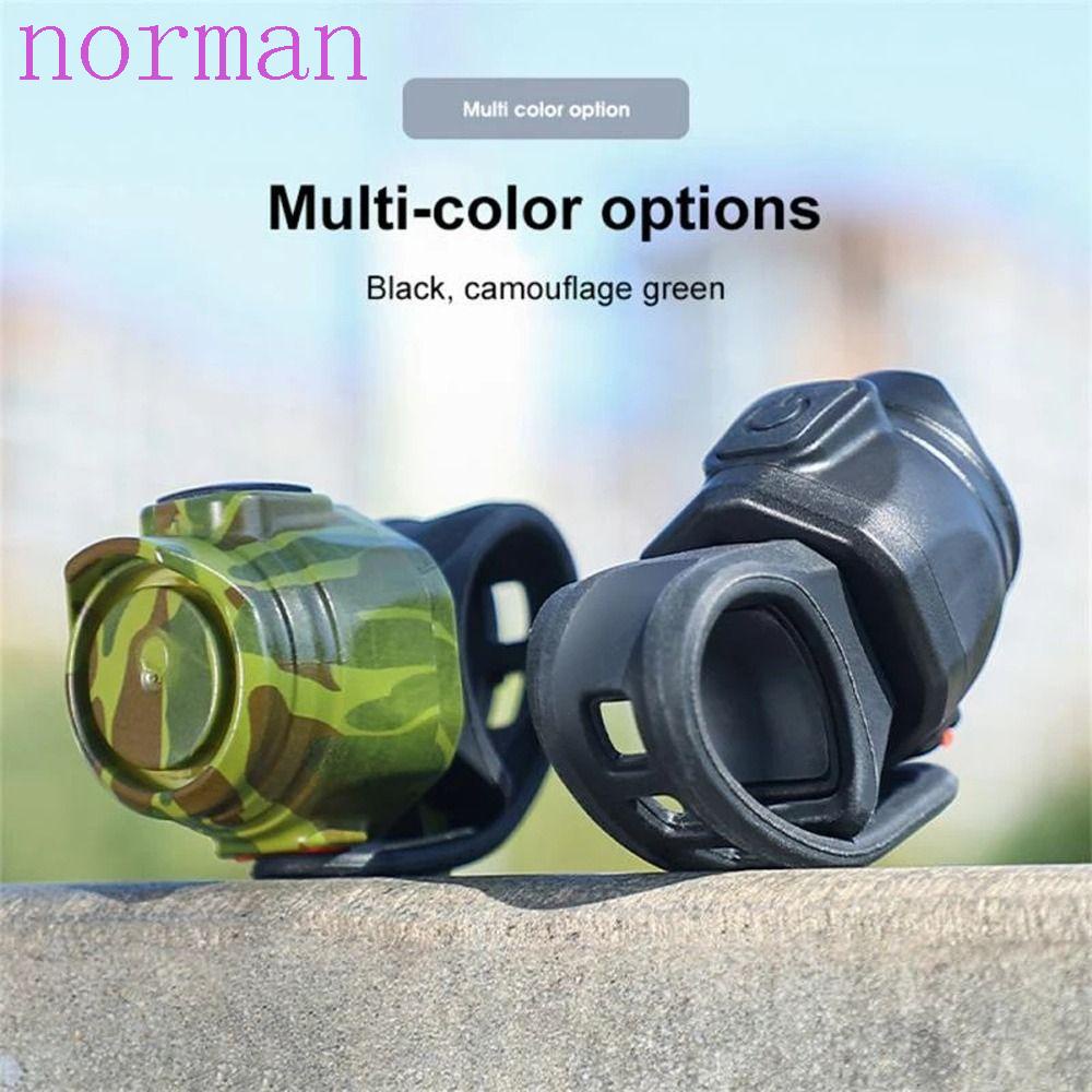 NORMAN Chuông Cảnh Báo An Toàn Sạc USB 22.2-31.8mm Gắn Tay Lái Xe Đạp