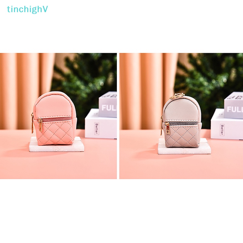 Ví Da PU Mini Đựng Tiền / Thẻ / Tai Nghe / Chìa Khóa Tiện Dụng Cho Nữ