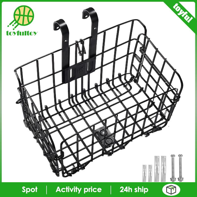 Giỏ Đựng Đồ Gắn Phía Trước Xe Đạp Tháo Rời Được Tiện Lợi