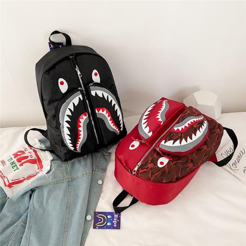 Bape Ba Lô Đi Học Họa Tiết Rằn Ri Thời Trang