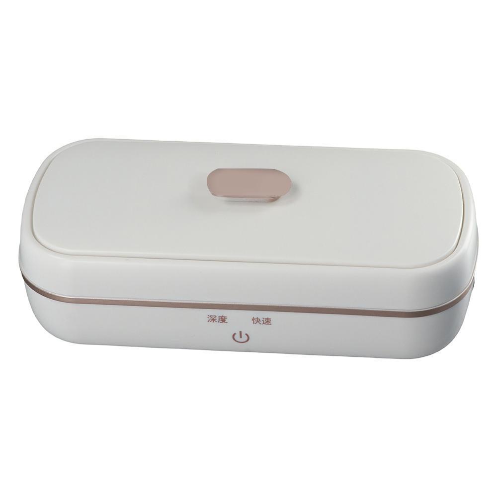 ESPO Máy Vệ Sinh Trang Sức Siêu Âm Màu Trắng Tiếng Ồn Thấp 47KHZ 350ML Bằng Thép Không Gỉ