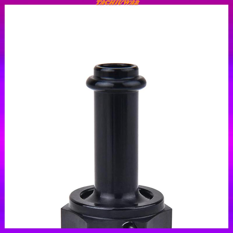 Đầu Nối Ống Nhiên Liệu 6AN Bằng Nhôm Màu Đen