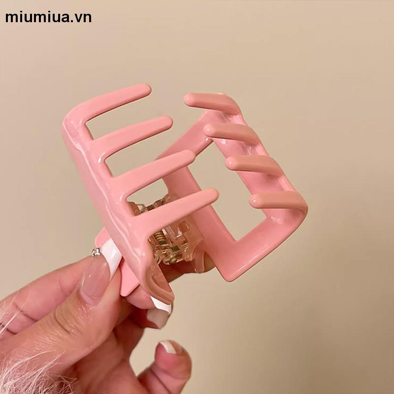Miumiua🔮Kẹp Tóc Hình Vuông Phong Cách Hàn Quốc Dễ Thương Chất Lượng Cao Cho Nữ