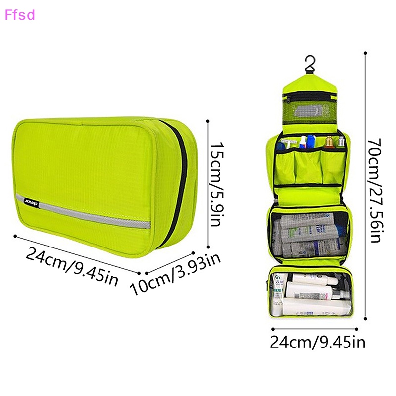 {Ffsd} Túi Đựng Mỹ Phẩm / Đồ Vệ Sinh Cá Nhân Du Lịch Có Móc Treo Chắc Chắn Cho Nam Và Nữ